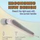   Kézi hordozható masszázspisztoly - USB-C tölthető, ultra-csendes, mélyszöveti masszázs nyakra, hátra, lábakra Fehér