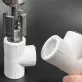   4 db PPR cső menetesző eszköz készlet tömítőszalaggal, DN15 + DN20, PPR és PVC csövekhez