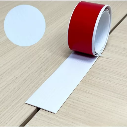 5,1 cm széles öntapadós padlóösszekötő elválasztó csík laminált és vinyl padlóhoz, faerezet mintával Barna faerezet