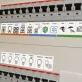   70 db/szett elektromos kapcsoló címke matrica - PVC anyagú otthoni azonosításhoz