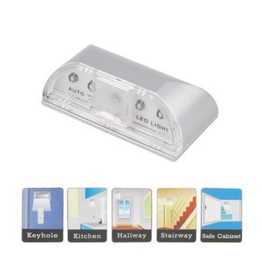 Kulcslyuk világítás (mozgásérzékelős)