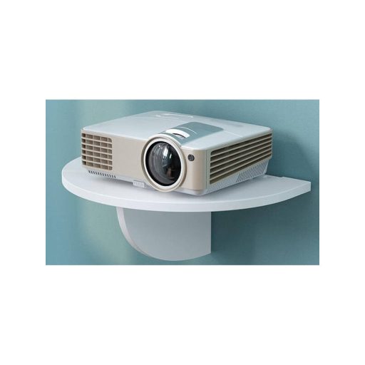 Fali polc vázáknak, virágoknak, telefon töltésre fehér matt