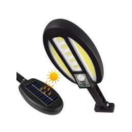   95 LED-es napelemes lámpa szürkülettől hajnalig érzékelővel