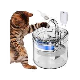   Automatikus itató macska kutya csendes tál itató - Háziállat itató automata - Kutyáknak és macskáknak - Csendes működés