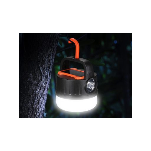 Túrázó lámpa, újratölthető LED USB, akasztóval