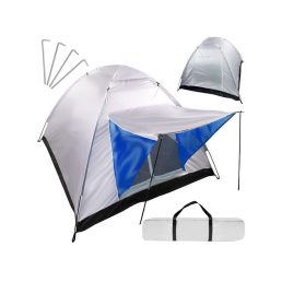   Túrista sátor kempingezéshez 4 személyes - könnyűszerkezetes, könnyen összeszerelhető, praktikus és strapabíró.