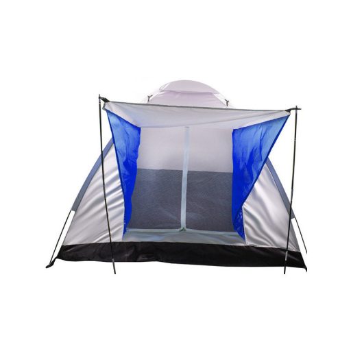 Túrista sátor kempingezéshez 4 személyes - könnyűszerkezetes, könnyen összeszerelhető, praktikus és strapabíró.