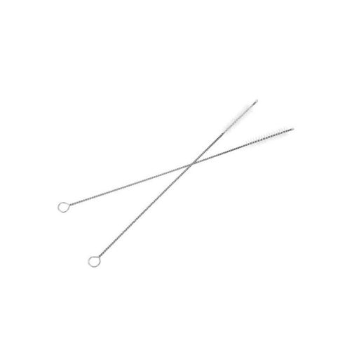 8x fémből készült szívószál többszintű környezetbarát tisztítóval