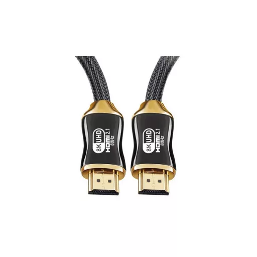 HDMI 2.1 videó kábel Ultra High Speed 8K 60Hz 4K 120Hz HQ arany 1.5m