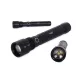   Taktikai zseblámpa erős zoom Cree XHP50 LED-del - Vadász, túrázó, outdoor, táborozó, biztonság, túlélő felszerelés