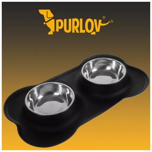 Kettős tál - 450 ml Purlov 21632
