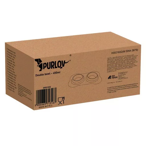 Kettős tál - 450 ml Purlov 21632