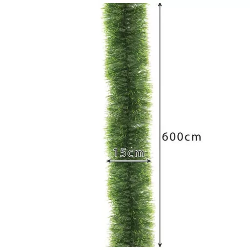 Karácsonyi füzér - zöld 6m Ruhhy 22308