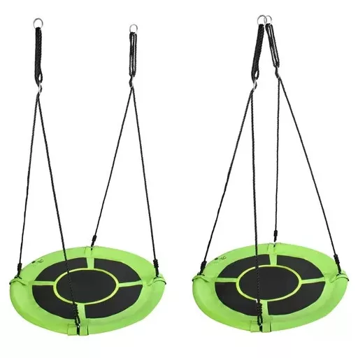 Hinta gólyafészek 100 cm zöld-fekete 23514