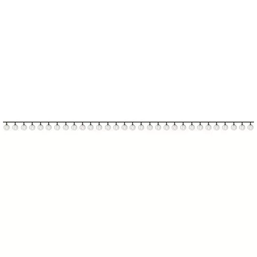 Napelemes fényfüzér 12m IP65 Gardlov 24010