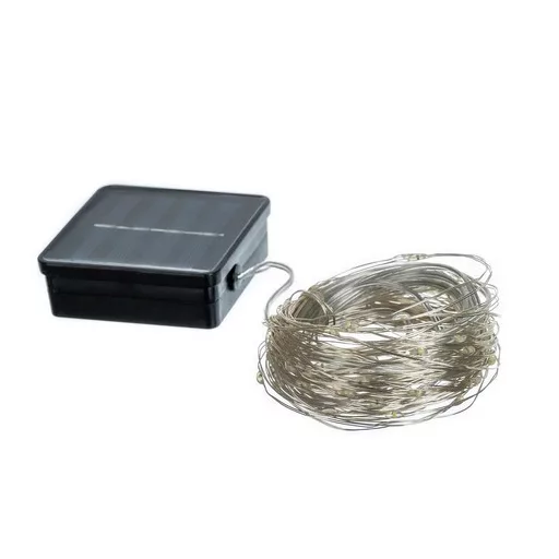 Napelemes fényfüzér 15m IP44 Gardlov 24007
