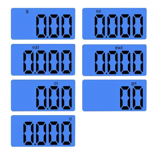 Zsebmérleg 500 x 0,1 g lehajtható fedéllel 23573
