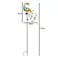 Gardlov 25281 páva napelemes lámpa