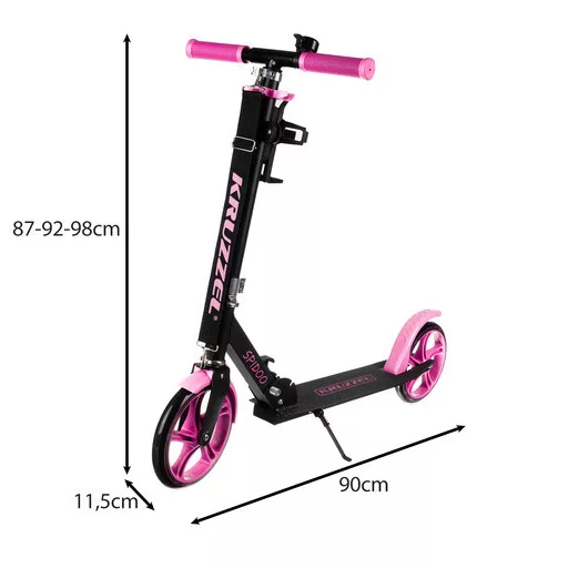 Spidoo rózsaszín roller Kruzzel 25628