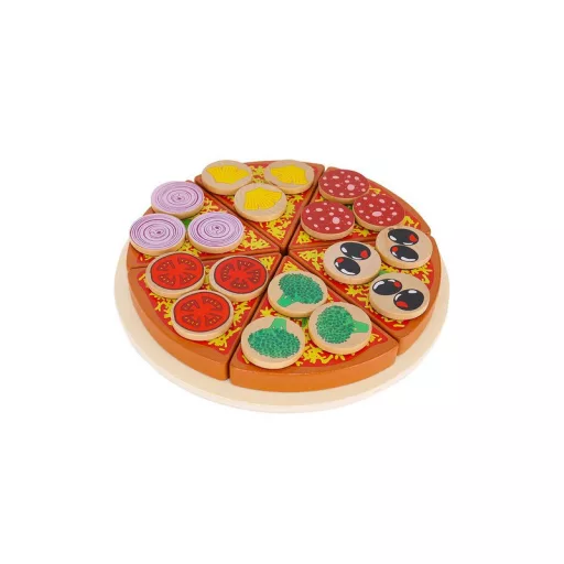 Fa pizza készlet - 22471