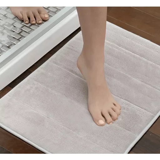 Memóriahabos puha fürdőszobaszőnyeg