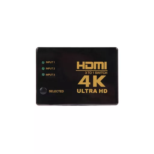 HDMI kapcsoló távirányítóval