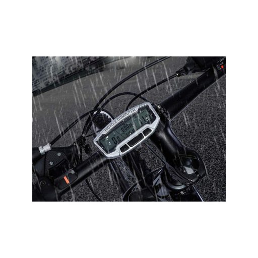 Vízálló LCD kerékpár számláló 28 funkcióval