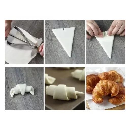 Croissant tésztavágó
