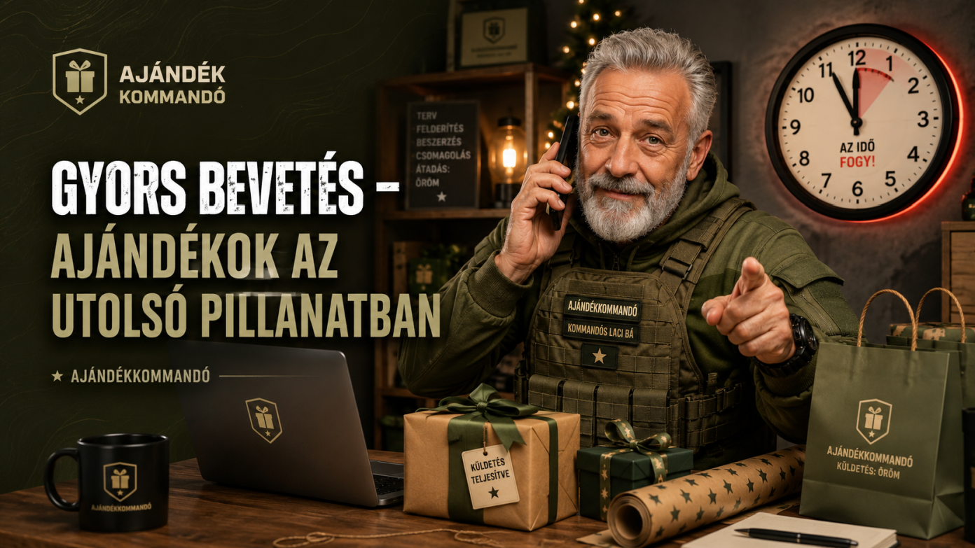 Gyors bevetés – ajándékok az utolsó pillanatban